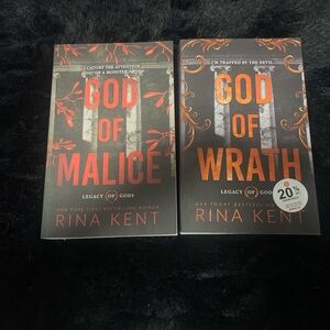 God of Malice and God of Wrath Books